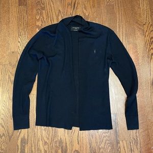 Mode Merino Cardigan All Saints in Navy